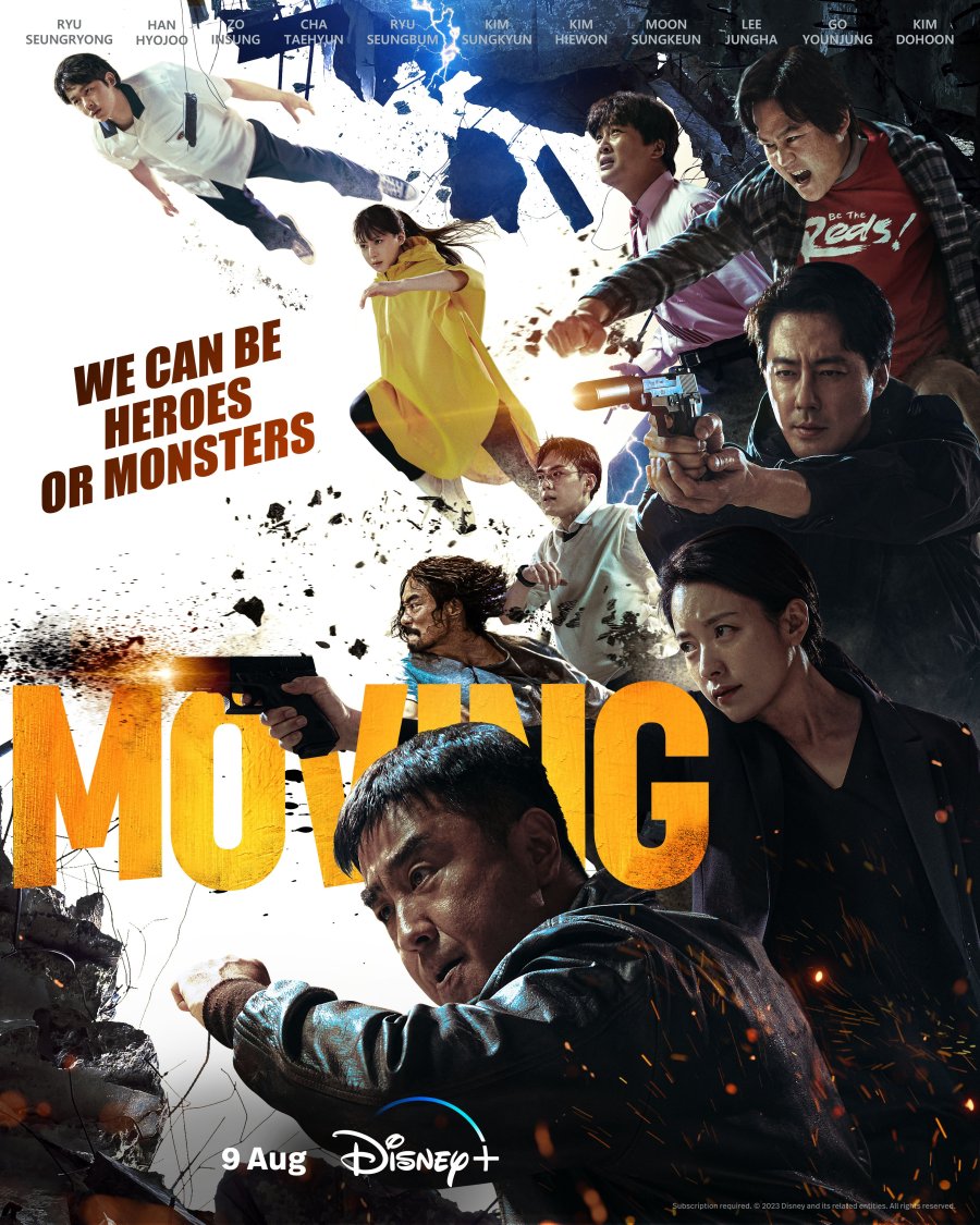 دانلود سریال محرک | سریال Moving 2023